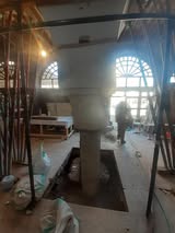 تواصل أعمال الترميم في الجامع الكبير بالرواق الجنوبي بصنعاء - صورة إضافية 1